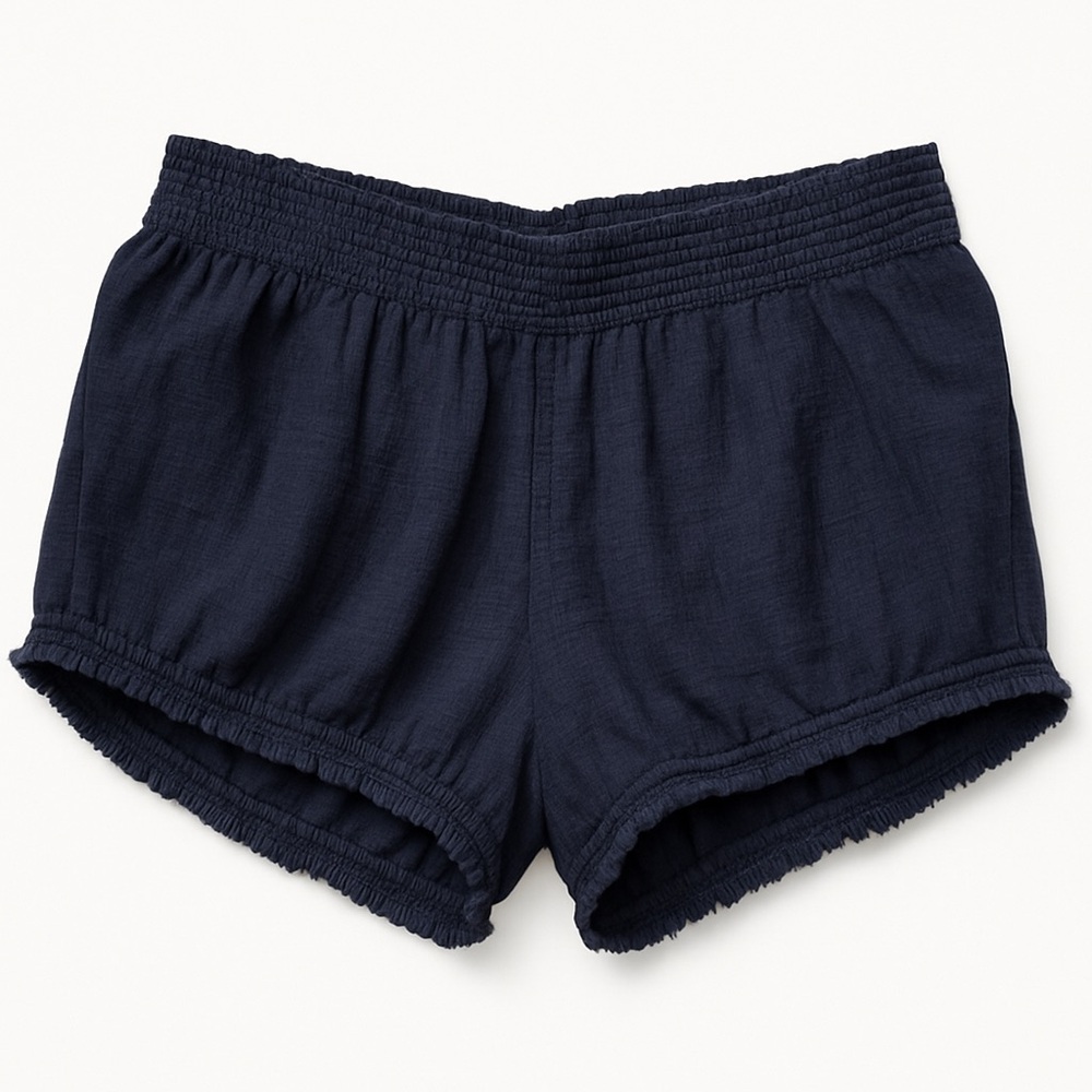 KUT from the Kloth • Linen Blend Pull-On Shorts • Black • Size 4